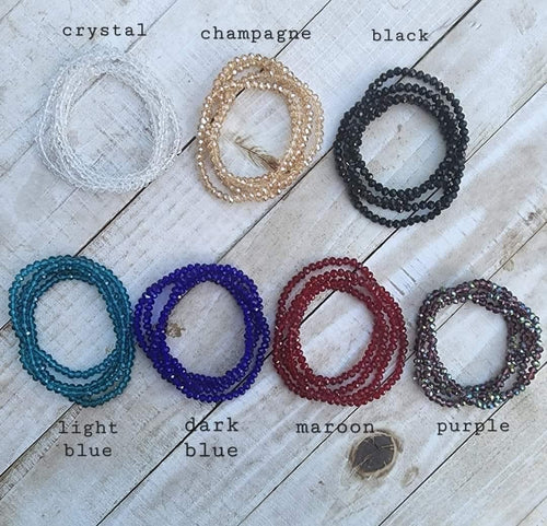 Glass Bead Bracelets