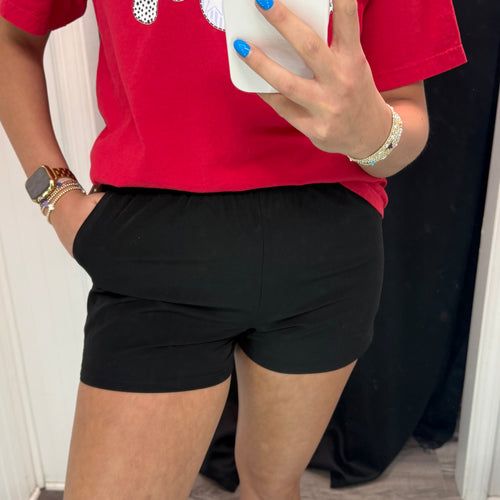 Athletic Shorts~Black