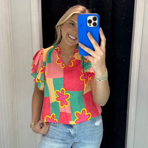 Summer Love Floral Top