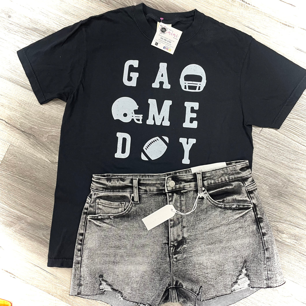 Black Game Day CC Tee