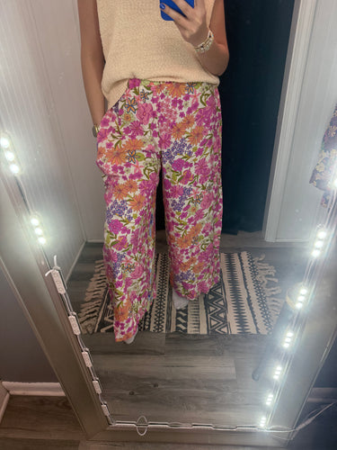 Luxe & Lush Floral Pant