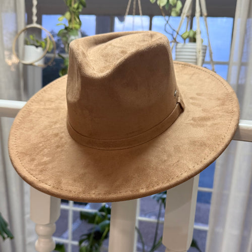 Suede Rancher Fedora