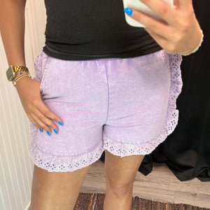 Over The Rainbow Shorts ~ Purple
