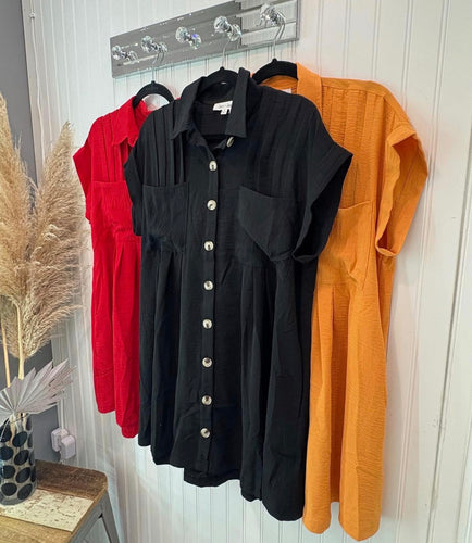 Game Day Ready Dress ~ Red