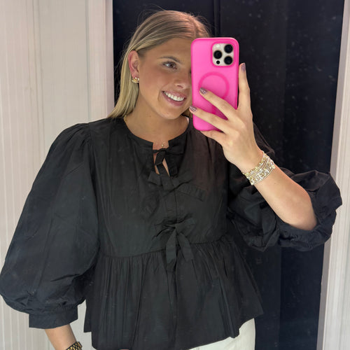 Pretty Privilege Bow Top