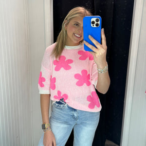 Under The Neon Flowers Top