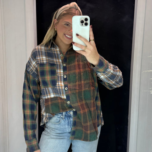 Pumpkin Pickin- Flannel