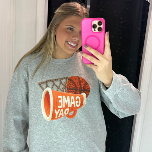 Rambler Faux Yarn Game Day Sweatshirt