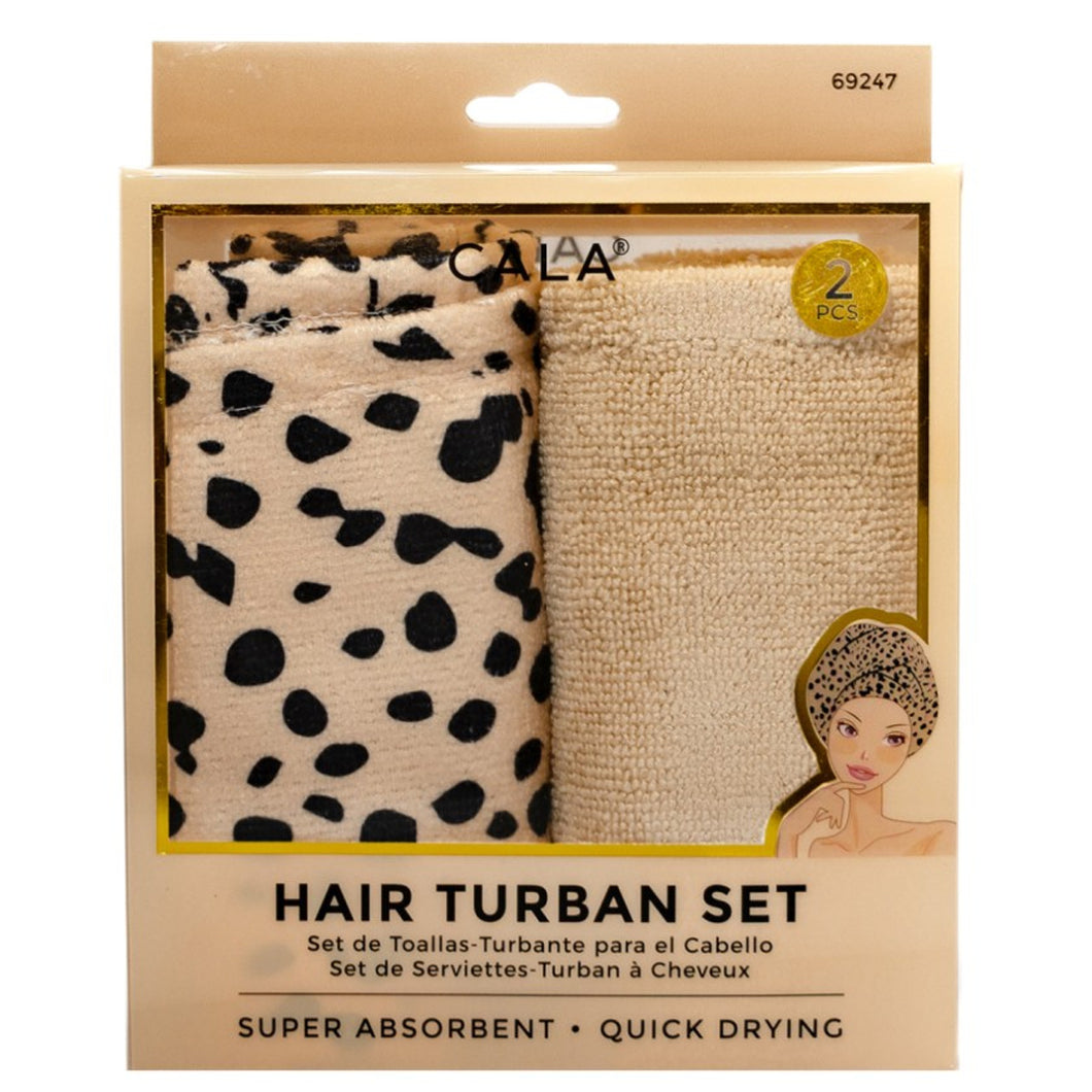 Shower Hair Turban Set