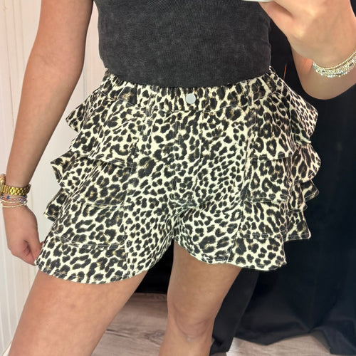 Say Roar Ruffle Shorts