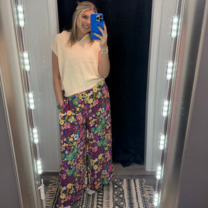 Luxe & Lush Floral Pant