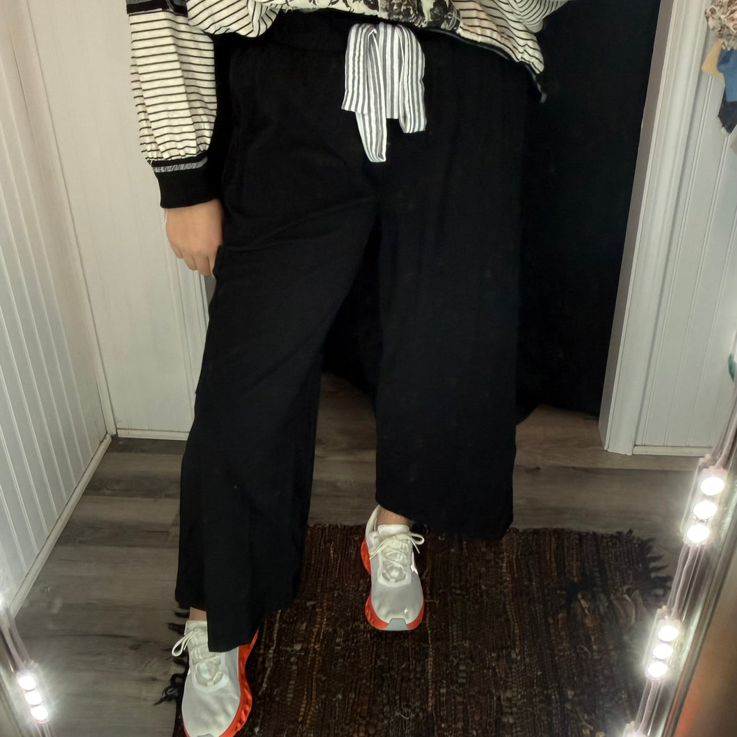 Simple Story Pants ~black