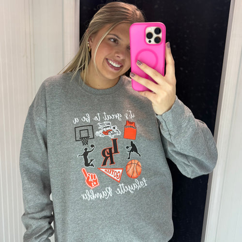 Its Great to be A Lafayette Rambler Sweatshirt - Basketball