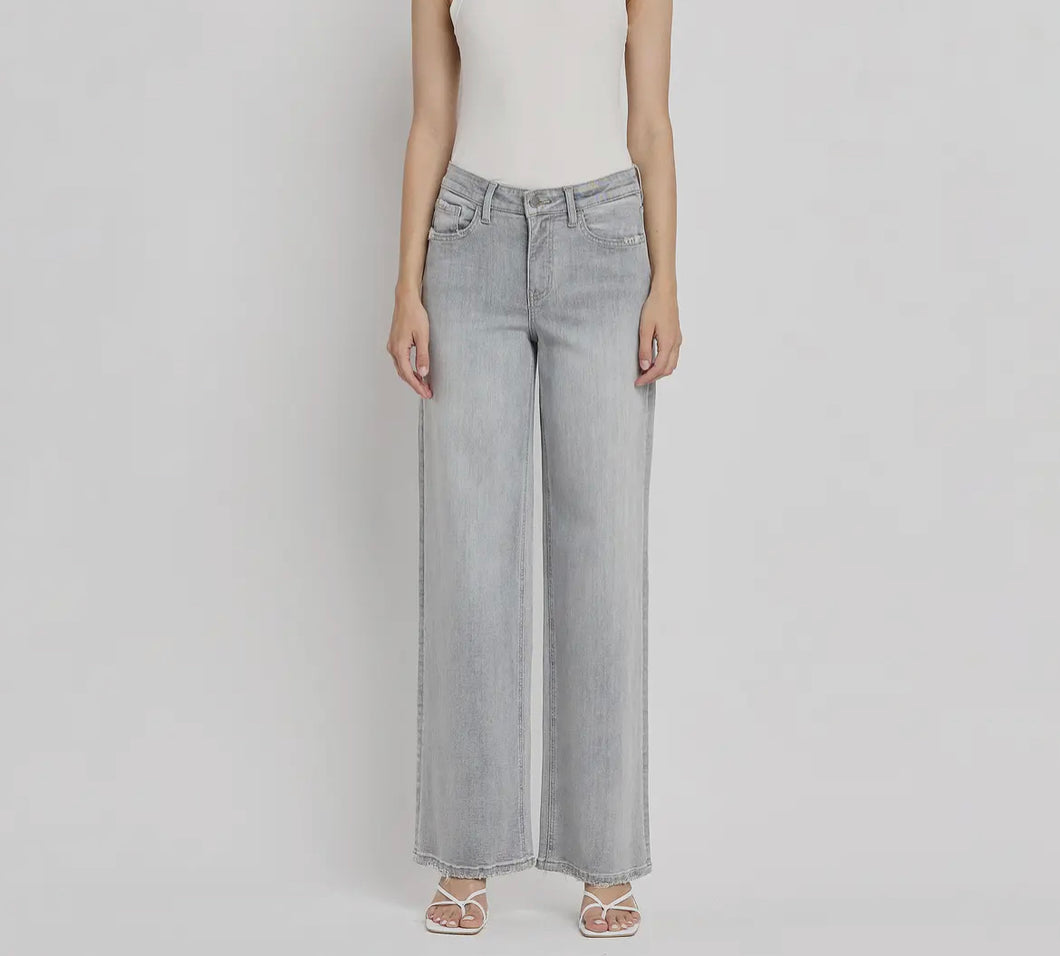 Clementine High Rise Wide Leg Jeans