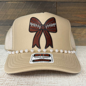 Football Pearl Trucker Hat