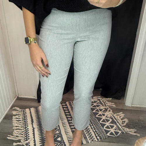 Kims Klassic Straight Leg Pants- Slate