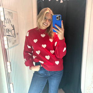 Queen Of Hearts Sweater