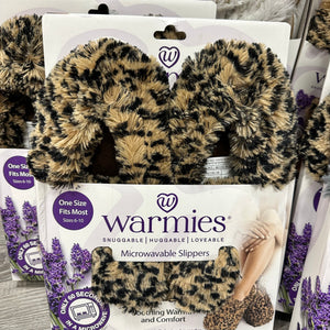 Warmie Slippers ~ Leopard