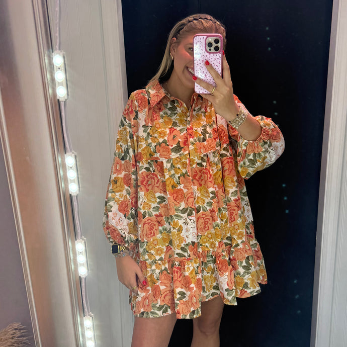 Over You Floral Dress