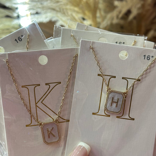 Classy Initial Necklace