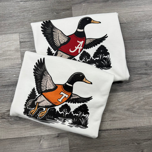 College Football Duck Sweatshirt