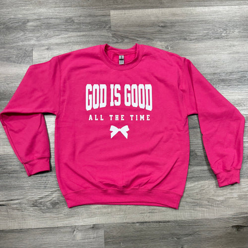 God Is Good All The Time Gildan Sweatshirt