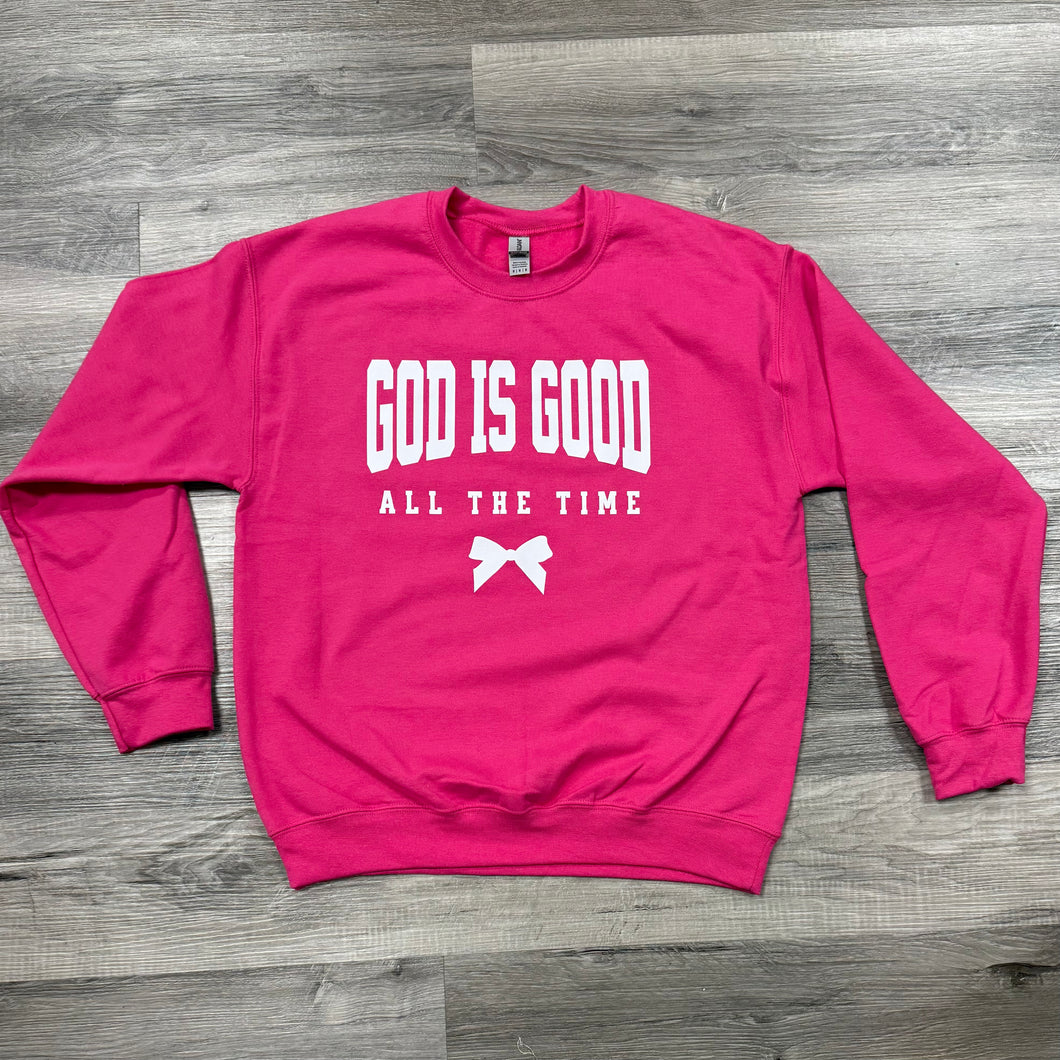 God Is Good All The Time Gildan Sweatshirt