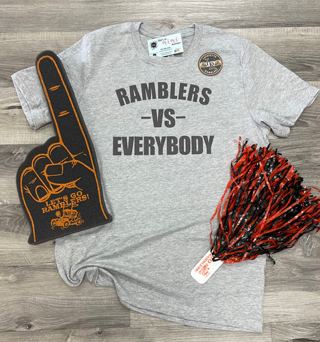 Ramblers vs Everybody Tee ~ Gray